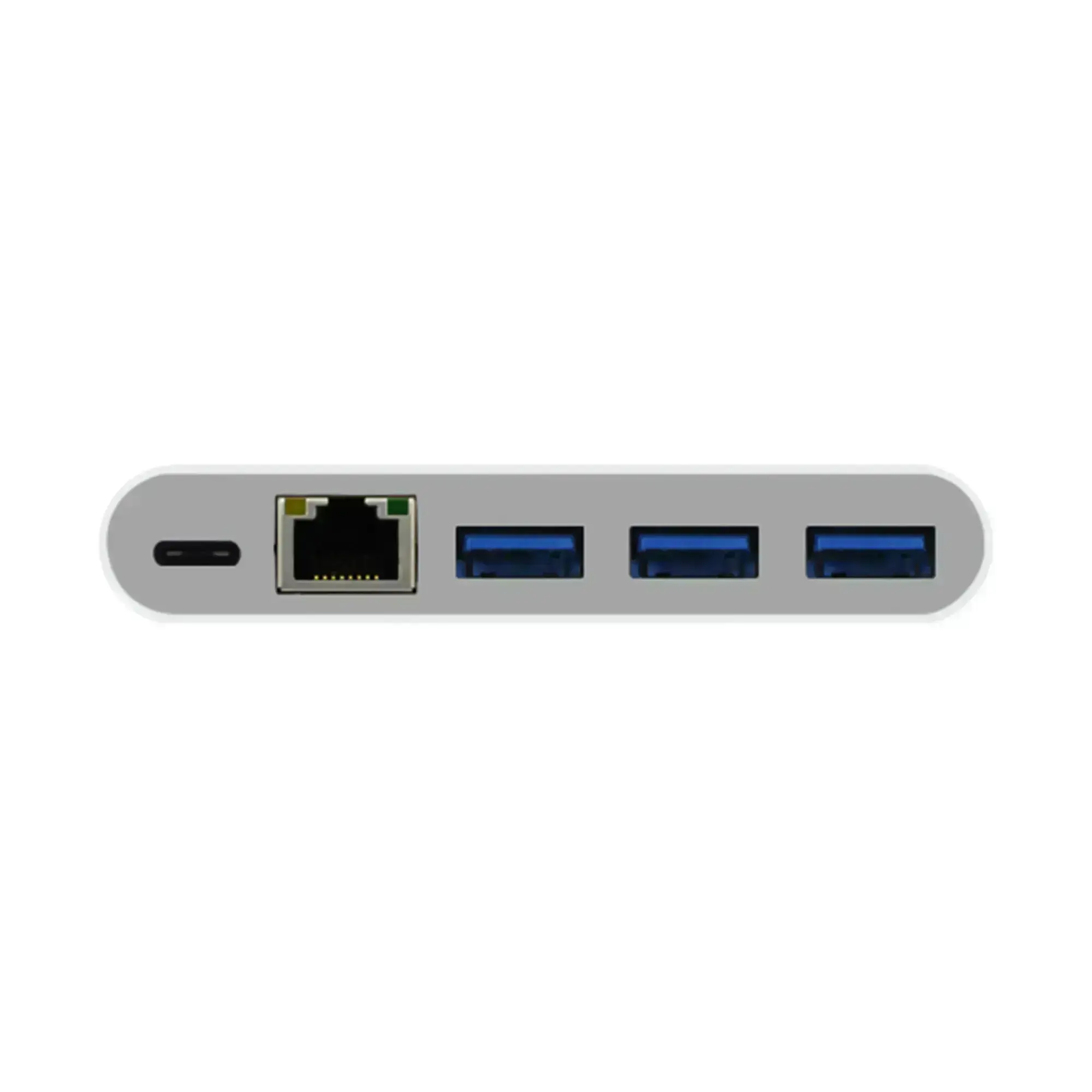 Адаптер Macally 3.1 USB-C to 3 port USB-A (UC3HUB3GBC)